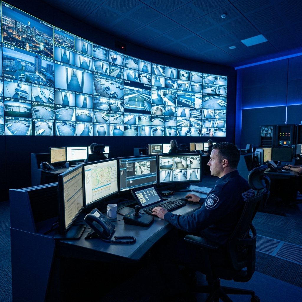 24/7 CCTV Command & Security Monitoring Center